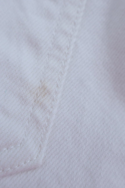 AGOLDE Parker Vintage Straight Jeans Milkshake White Low Slung Women's 24