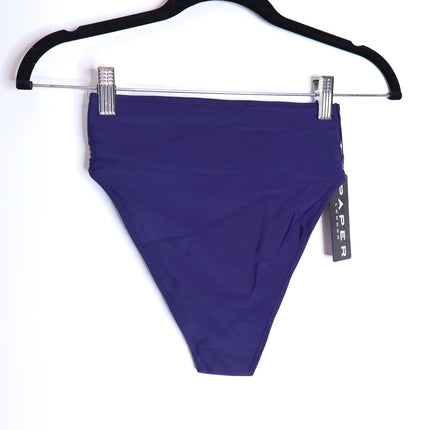 PAPER LONDON NWT Stephanie Bikini Bottom Blue Tide of Your Life Women's S