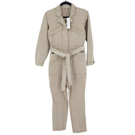 ALEX MILL Expedition Jumpsuit Vintage Khaki NWT Belted Long Sleeve Women's XS