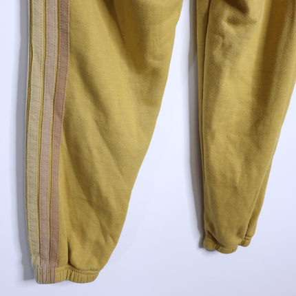 AVIATOR NATION Stripe Sweatpants Jogger Honey Mustard Pull On Women's M
