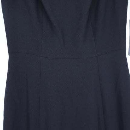 Laundry by Shelli Segal Off Shoulder Gown Black NWT A Line Maxi Dress Women's 2