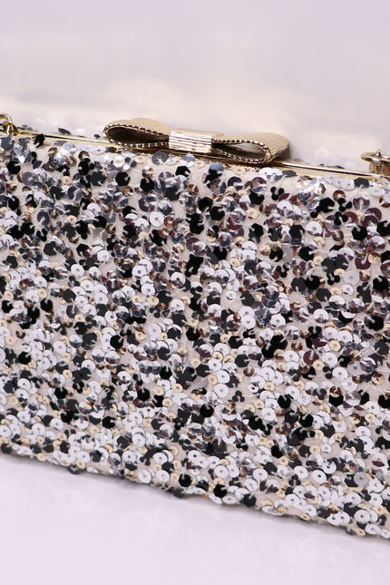 KATE SPADE New York 'All that Glitters' Sequin Emanuelle Clutch in Blush Purse
