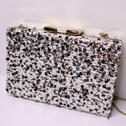 KATE SPADE New York 'All that Glitters' Sequin Emanuelle Clutch in Blush Purse
