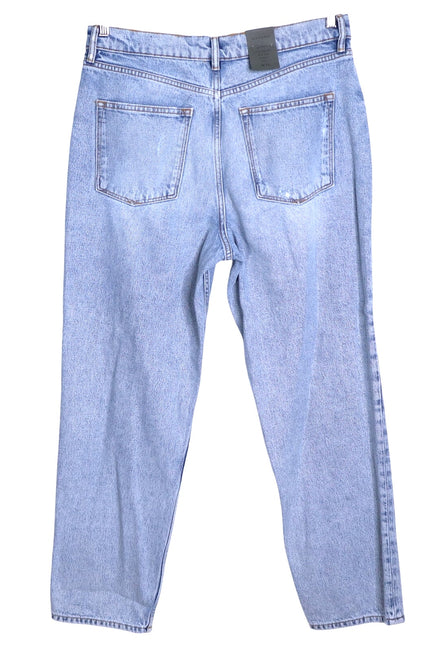 ALLSAINTS NWT Zelma Jean Light Indigo High Rise Ankle Straight Leg Women's 31