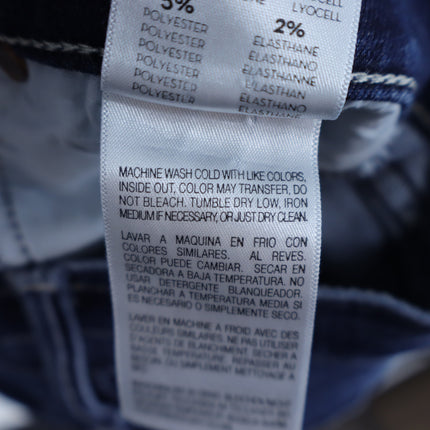 Mother Blue Rascal Ankle Chew Jeans Blue Tongue And Chic Mid Rise Women's 24