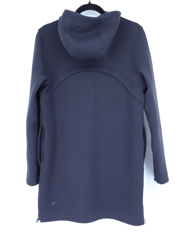 Lululemon Long Horizons Hoodie Jacket Black Long Sleeve Women's S
