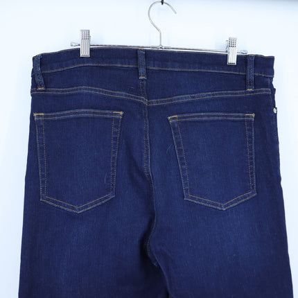 Frame Pixie Le Sleek Jeans Fairway Blue High Rise Straight Leg Women's 32