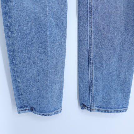 AGOLDE Willow Mid Rise Jean Torch Blue Slim Crop Light Wash Ankle Cut Women's 24