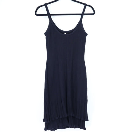 A.L.C. Lex Strap Mini Dress Black NWT Layered Ruffle Skirt Women's L