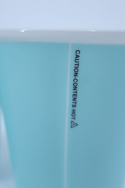 TIFFANY & CO Coffee Cups Blue Bone China Set of 2