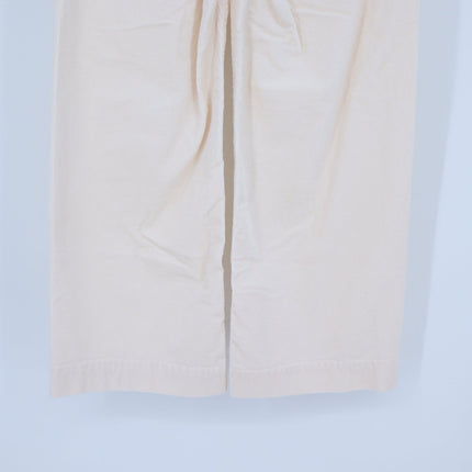 Maeve The Colette Corduroy Trousers Ivory Cropped Wide Leg Pants Women's 26