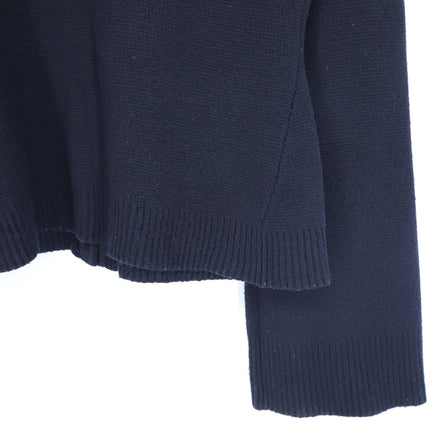 Jenni Kayne Cooper Cardigan Black Wool Cashmere Wide Long Sleeve Women's M
