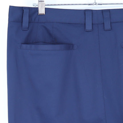Rhone Commuter Golf Shorts True Navy Stretch Performance Flat Front Men's 36