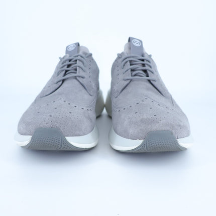 Cole Haan Zerogrand Changepace Sneaker Gray Quiet Shade Wingtip Lace Up Men's 11