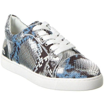 CHRISTIAN LOUBOUTIN Fun Vieira Orlato Sneaker Amazonia Silver Women's 36/US 6
