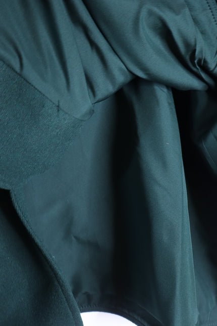ANN TAYLOR NWT Buttoned Trench Cape Dark Green Wool Blend Women's MP