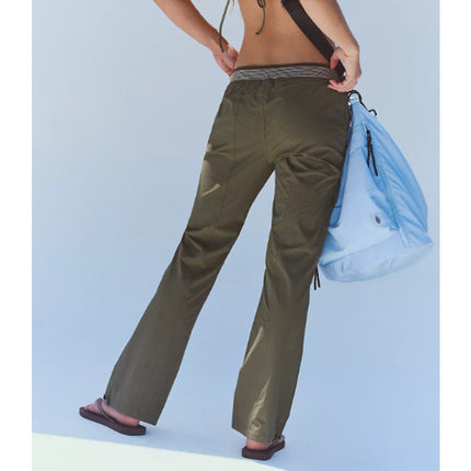 FP Movement Cascade Hike Flares Seagrass Green Water Resistant Outdoor Women's S