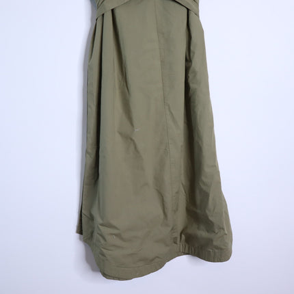 DEREK LAM Mikala Belted Shirt Dress NWT Oregano Green Short Sleeve Women's M