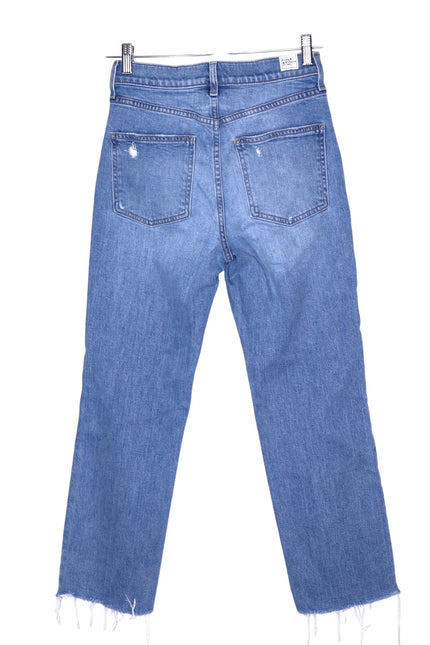 FRANK & EILEEN Monaghan Mom Jean 1997 Wash Distressed High Rise Denim Women's 27