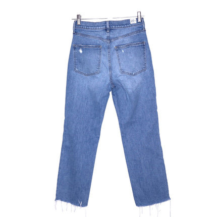 FRANK & EILEEN Monaghan Mom Jean 1997 Wash Distressed High Rise Denim Women's 27