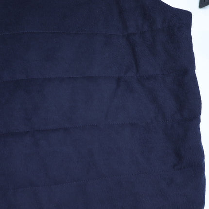 MAX MARA Leisure Cropped Jacket Cashmere Navy Blue Boxy Puffer Women's XS