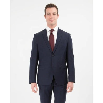 John Varvatos Wool Slim Suit Jacket Navy Bleecker Sport Coat Men's 36S/29S
