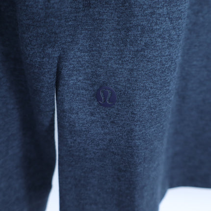 Lululemon 5 Year Basic Long Sleeve Tee Heathered Nautical Navy Active Men's M