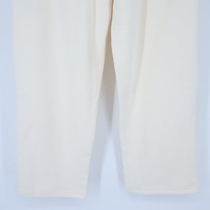 YLLW The Label Minding My Own Business Sweatpants Ivory NWT Pull On Women's XL