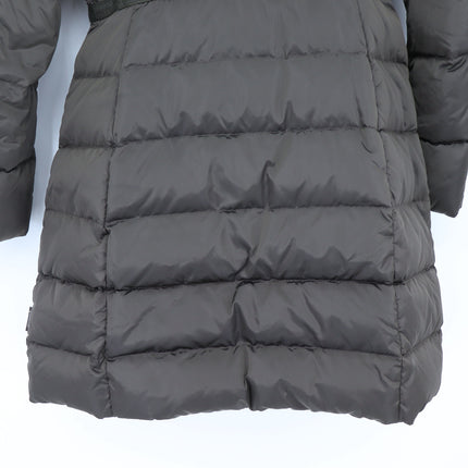 Moncler Alchemille Giubbotto Down Puffer Coat Brown Double Breasted Women's 2/M