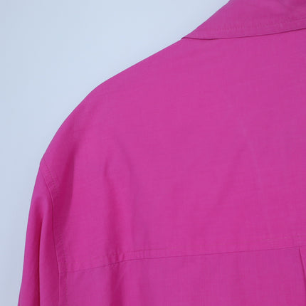 Rails Arlo Shirt Azalea Pink Button Up Long Sleeve Relaxed Fit Women's M