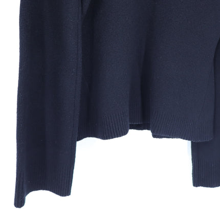 Jenni Kayne Cooper Cardigan Black Wool Cashmere Wide Long Sleeve Women's M