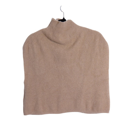 BY ANTHROPOLOGIE Oversized Ribbed 100% Cashmere Sweater Vest Neutral Women's XS