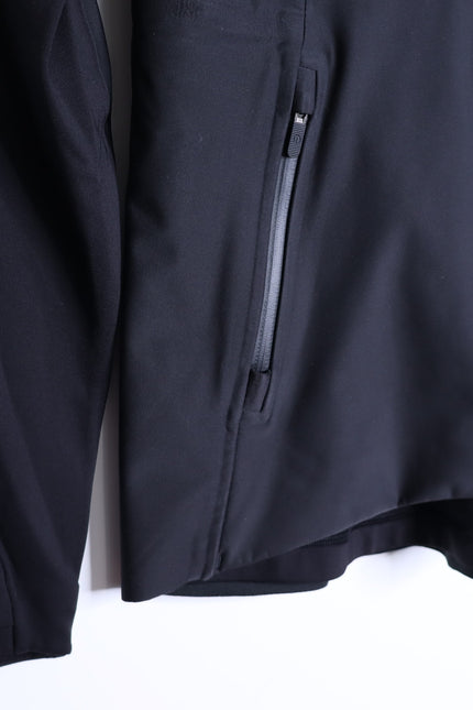 LULULEMON Hooded Sleet Sprinter Jacket Black Softshell Full Zip Women's 4