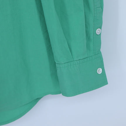 Rails Arlo Shirt Kelly Green Button Up Long Sleeve Relaxed Fit Women's M