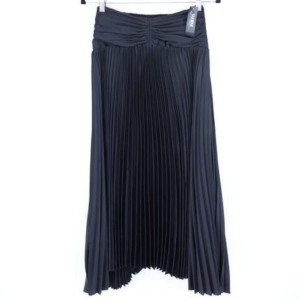 WHITE HOUSE BLACK MARKET NWT Black Pleated Strapless Dress Women's 00