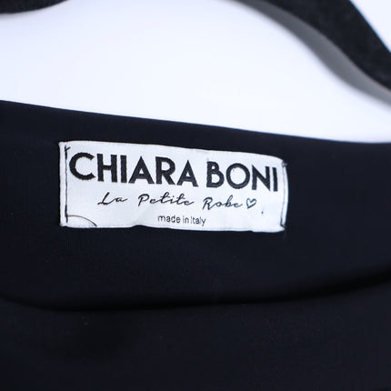 CHIARA BONI La Petite Robe Strap Dress Black Knee Length Women's 44/US 8