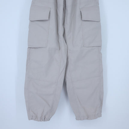 Lululemon Wide Leg Cargo Pants Downtown Tan Mid Rise Oversized Women's XXS