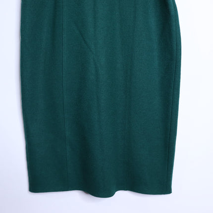 SUSANA MONACO NWT Wool Blend Sheath Mini Dress Malachite Green Women's 4