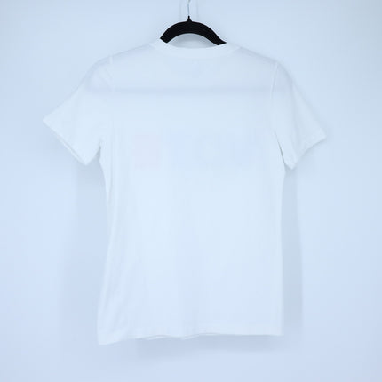 Tory Burch Vote Tee White Graphic Short Sleeve Casual Women's XS