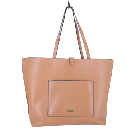Rebecca Minkoff Megan Tote Caramello Tan Leather Antique Brass Large Bag