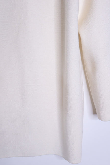 J.CREW Cecile Relaxed Sweater Blazer Ivory One Button Long Sleeve Women's S