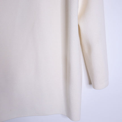 J.CREW Cecile Relaxed Sweater Blazer Ivory One Button Long Sleeve Women's S
