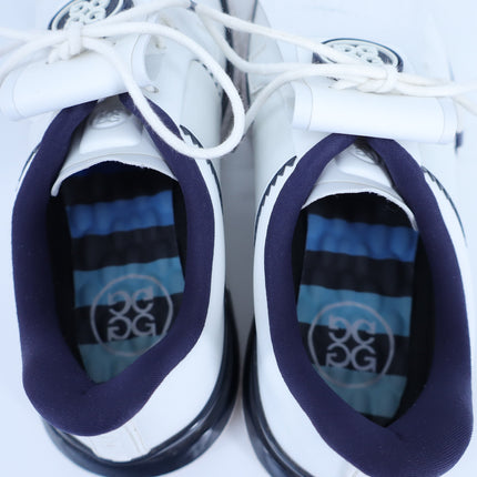G/FORE Gallivan2r Side Stripe Kiltie Golf Shoe Snow Twilight Sneakers Women's 7M