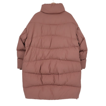 Lululemon Long Oversized Jacket Roasted Brown 600 Goose Down Puffer Women's M/L