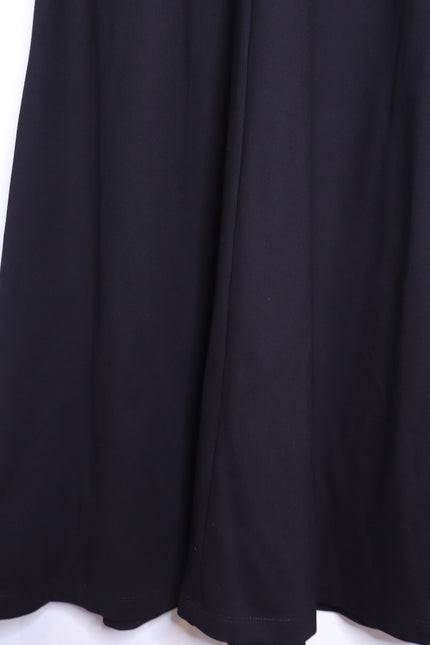 POMANDER PLACE NWT Lorelai Maxi Dress Black White Colorblock Women's M