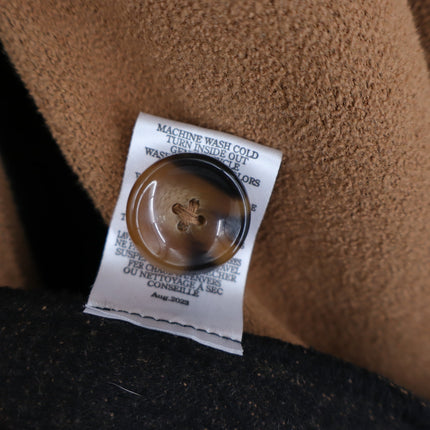 Z Supply Mason Knit Coat Camel One Button Midi Long Sleeve Jacket Women's XS