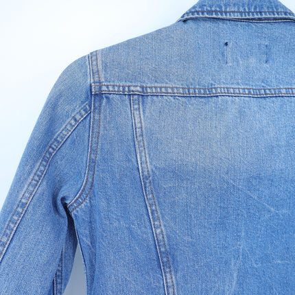 J. Crew Classic Denim Jacket Blue Medium Wash Long Sleeve Women's XXS