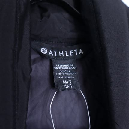 ATHLETA Incline Hybrid Jacket NWT Black Lightweight Puffer Women's MT