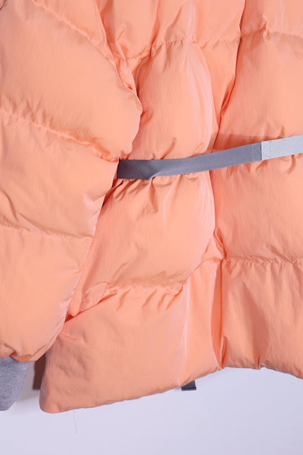 STELLA McCARTNEY NEW Kayla Quilted Down Puffer Jacket Orange Women's 50/16