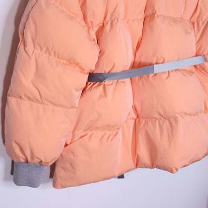 STELLA McCARTNEY NEW Kayla Quilted Down Puffer Jacket Orange Women's 50/16